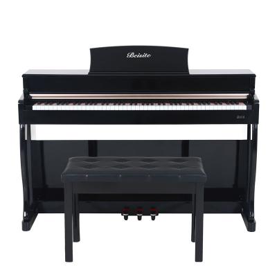 bright light painted hammer 128 tone digital piano